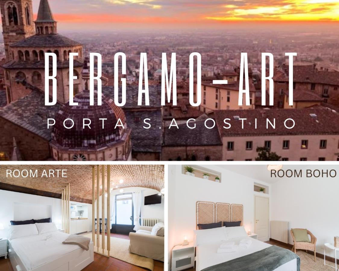 Bergamo Art - Porta Agostino Apartment Luaran gambar